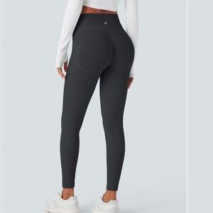 High Waisted Tummy Control Black Leggings